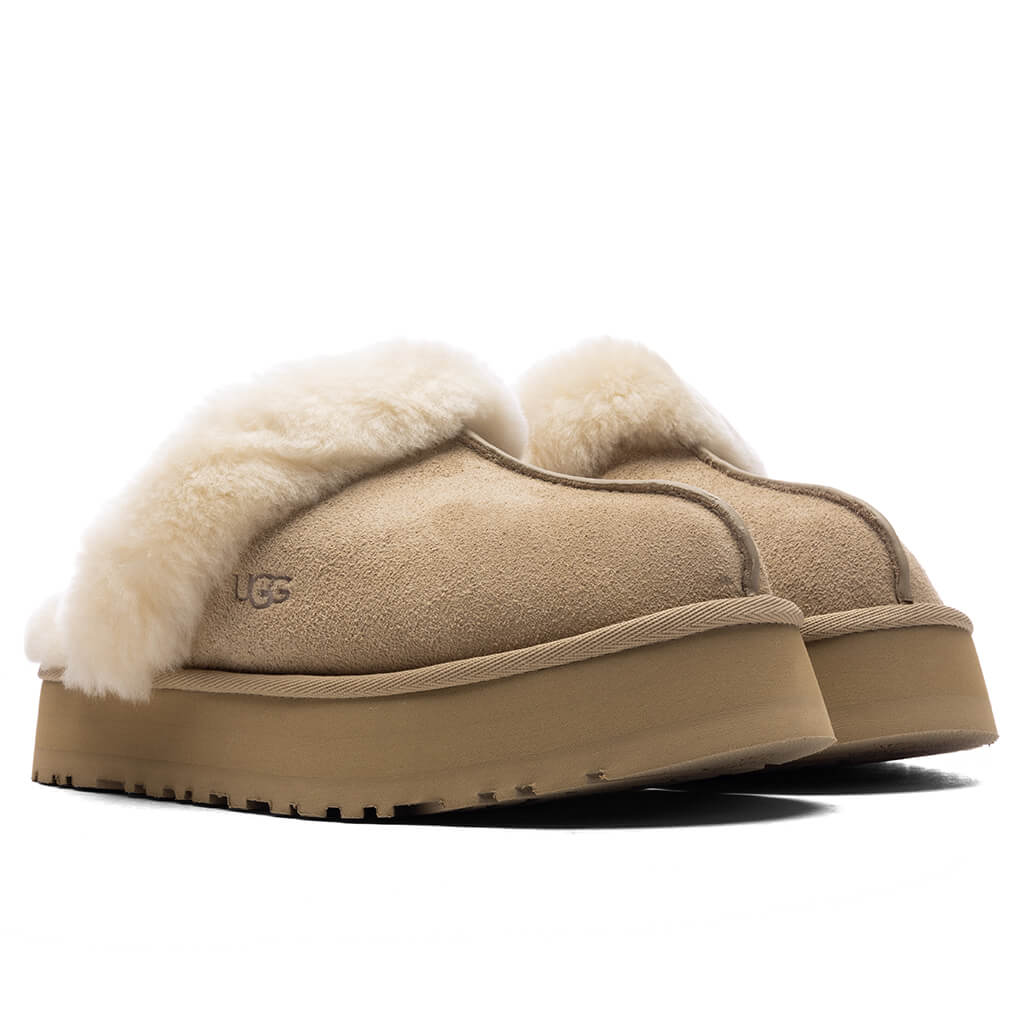 Womens Disquette Slipper Sand
