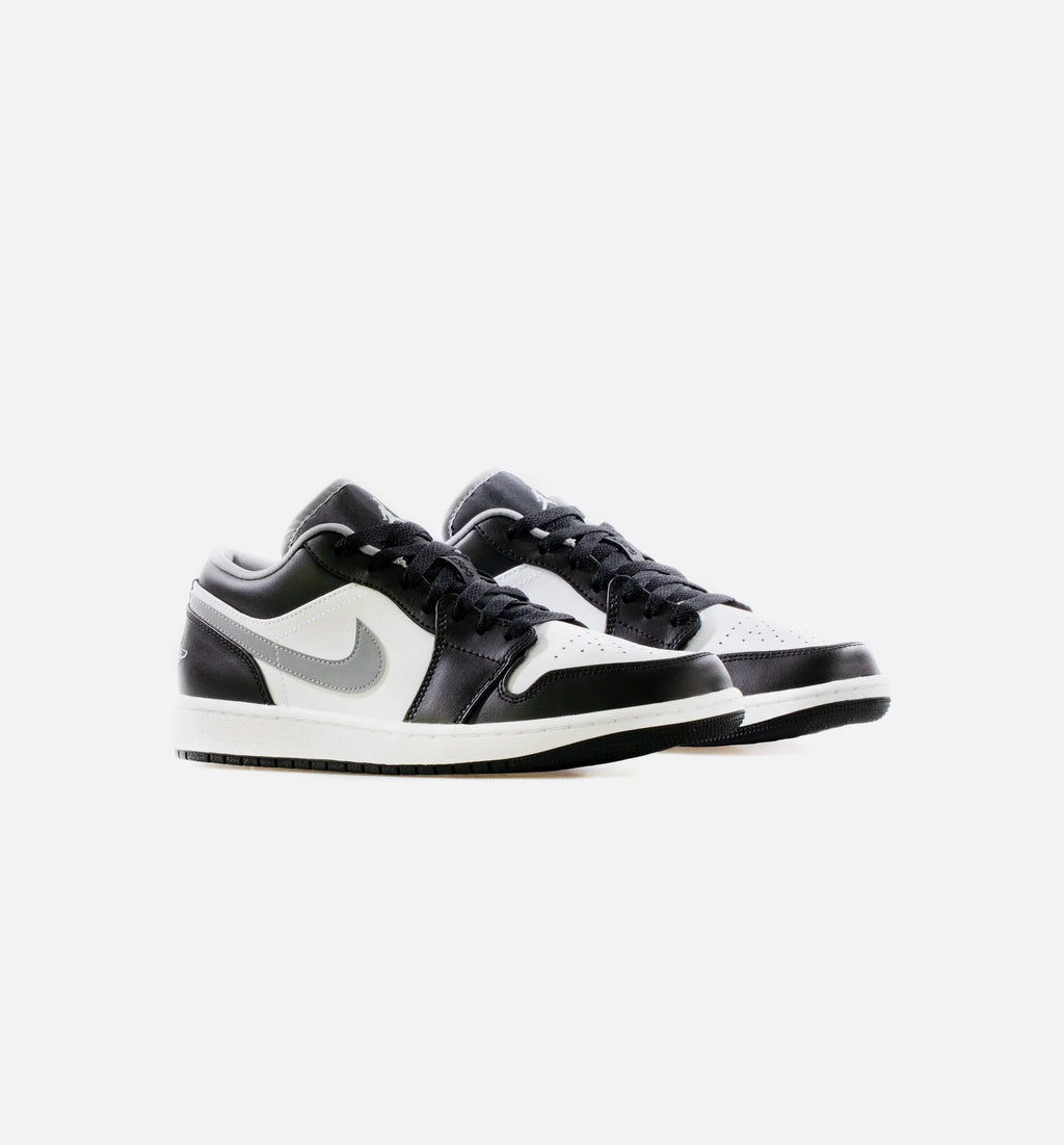 Air Jordan 1 Low Mens Lifestyle Shoe Black White Particle Grey Limit One Per Customer