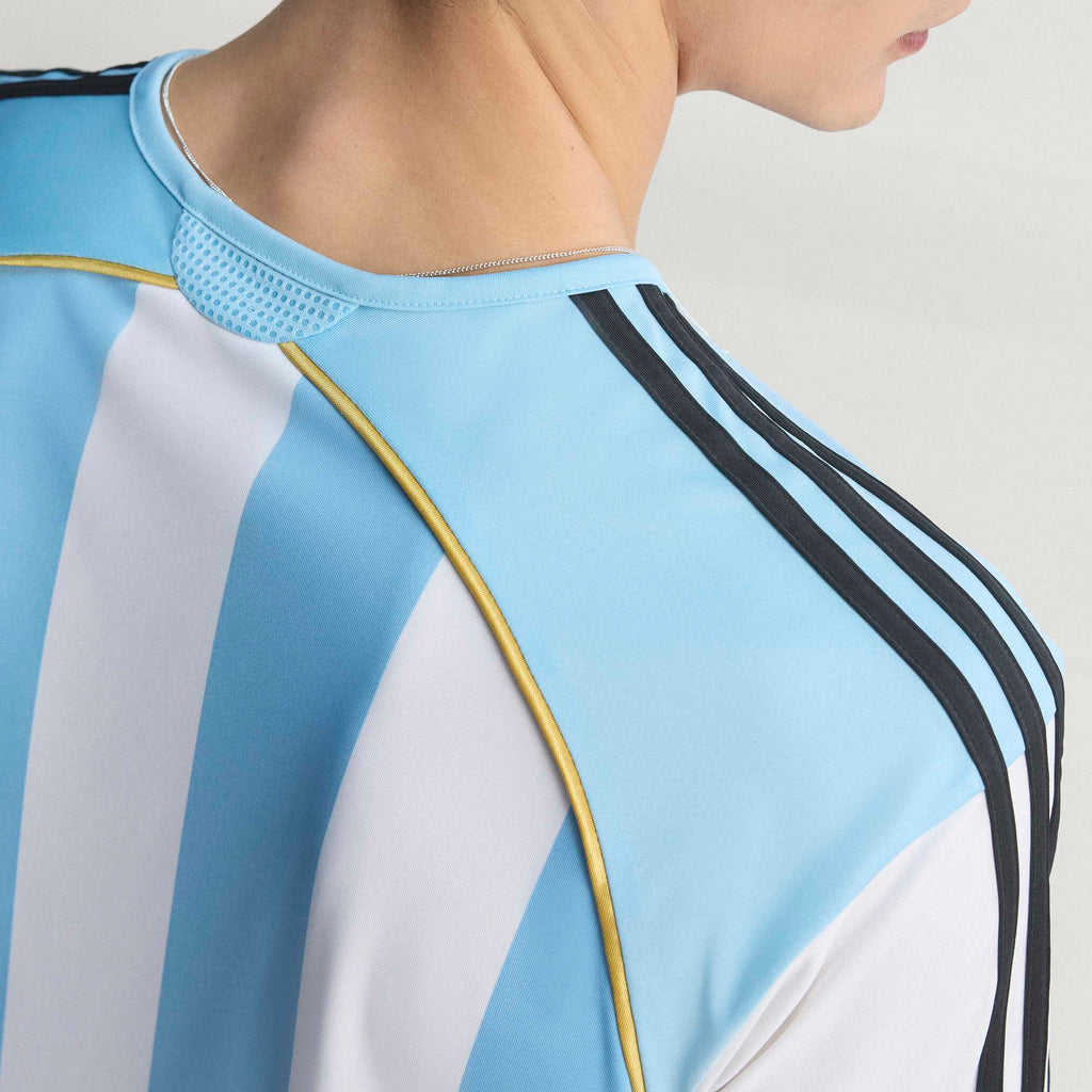adidas Argentina Home Mens Soccer Jersey 2006 White Blue