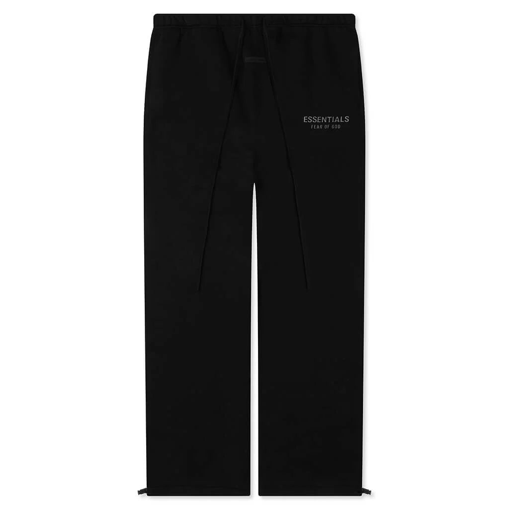 Relaxed Fleece Sweatpant Jet Black