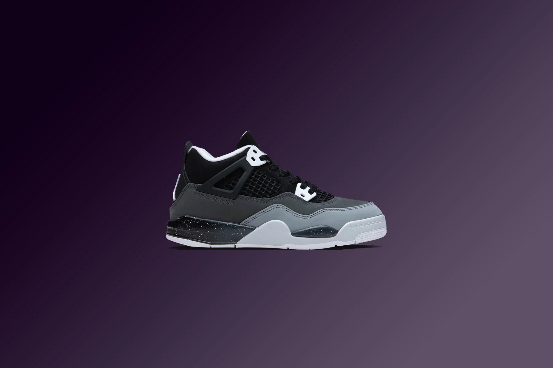 Air Jordan 4 Retro PS Fear Black White Anthracite Black