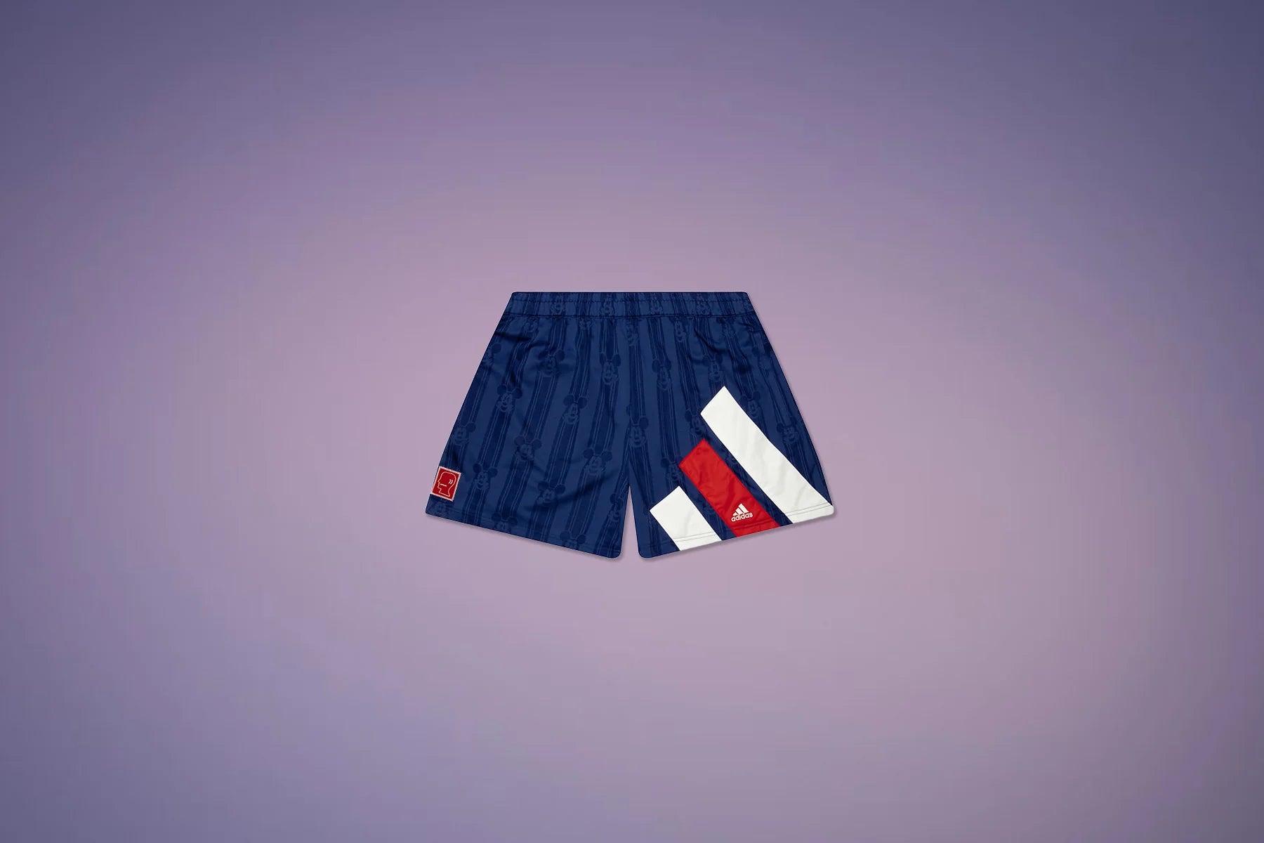 adidas Originals x Brain Dead by Disney Soccer Shorts Victory Blue