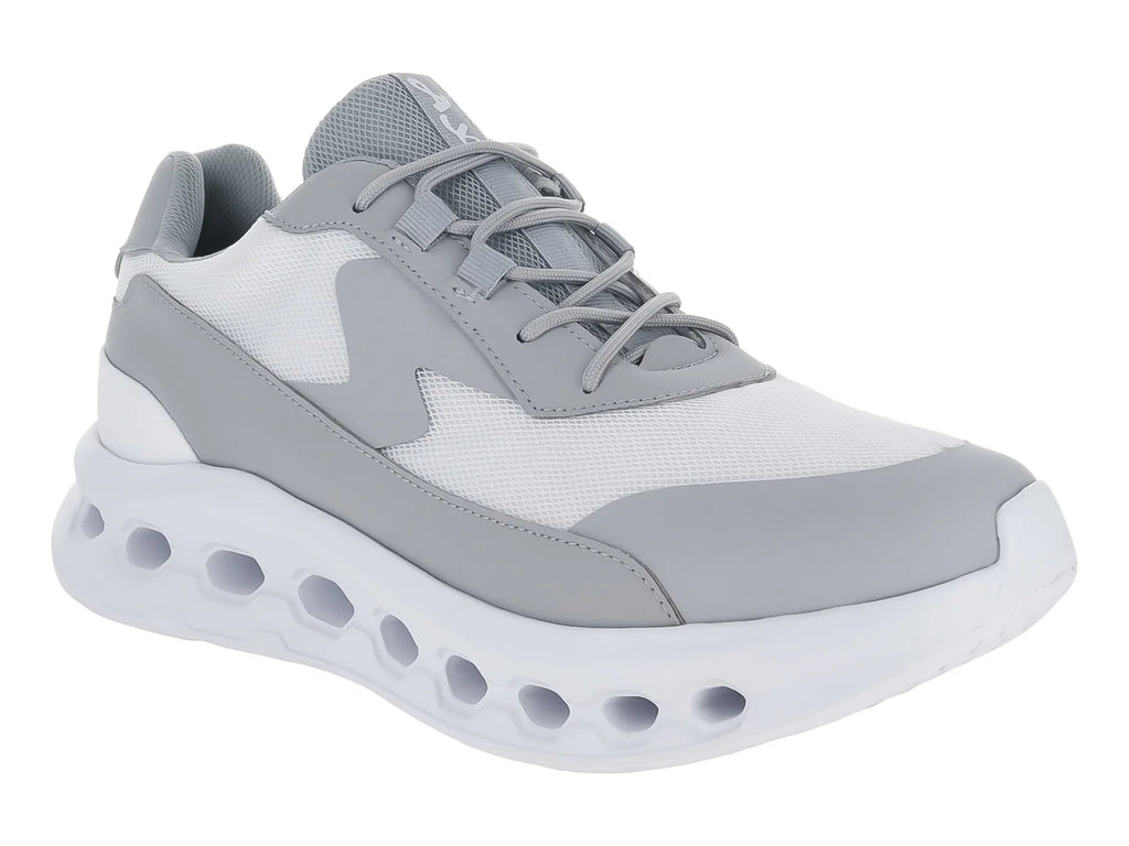 Tenis Andrax Baloncesto Gris y Blanco para Hombre