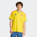 adidas Colombia Home Mens Soccer Jersey 26 Yellow