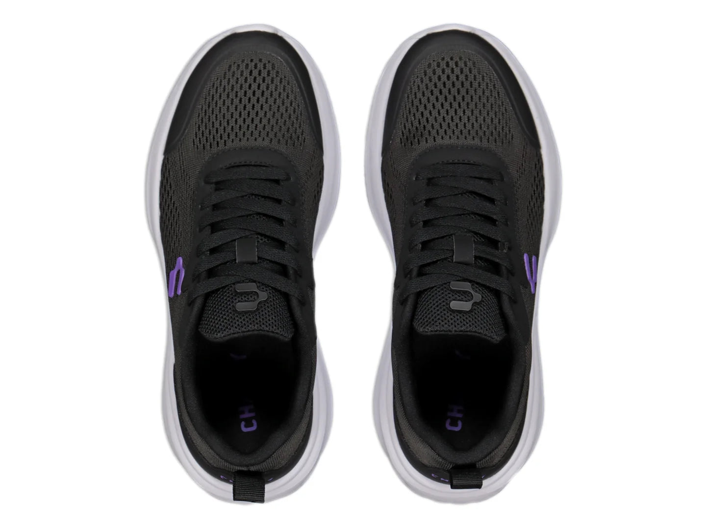 Tenis Charly Road Casual Negro para Mujer