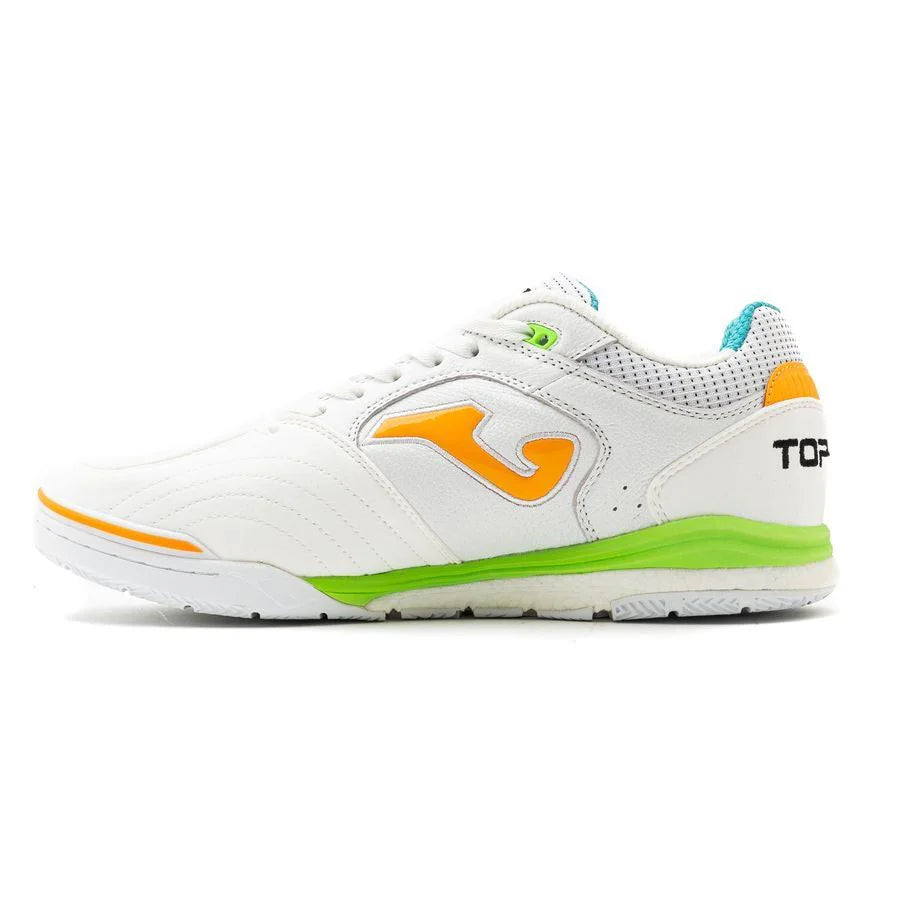 JOMA Top Flex Rebound 2332 IN Indoor Soccer Shoes White Orange