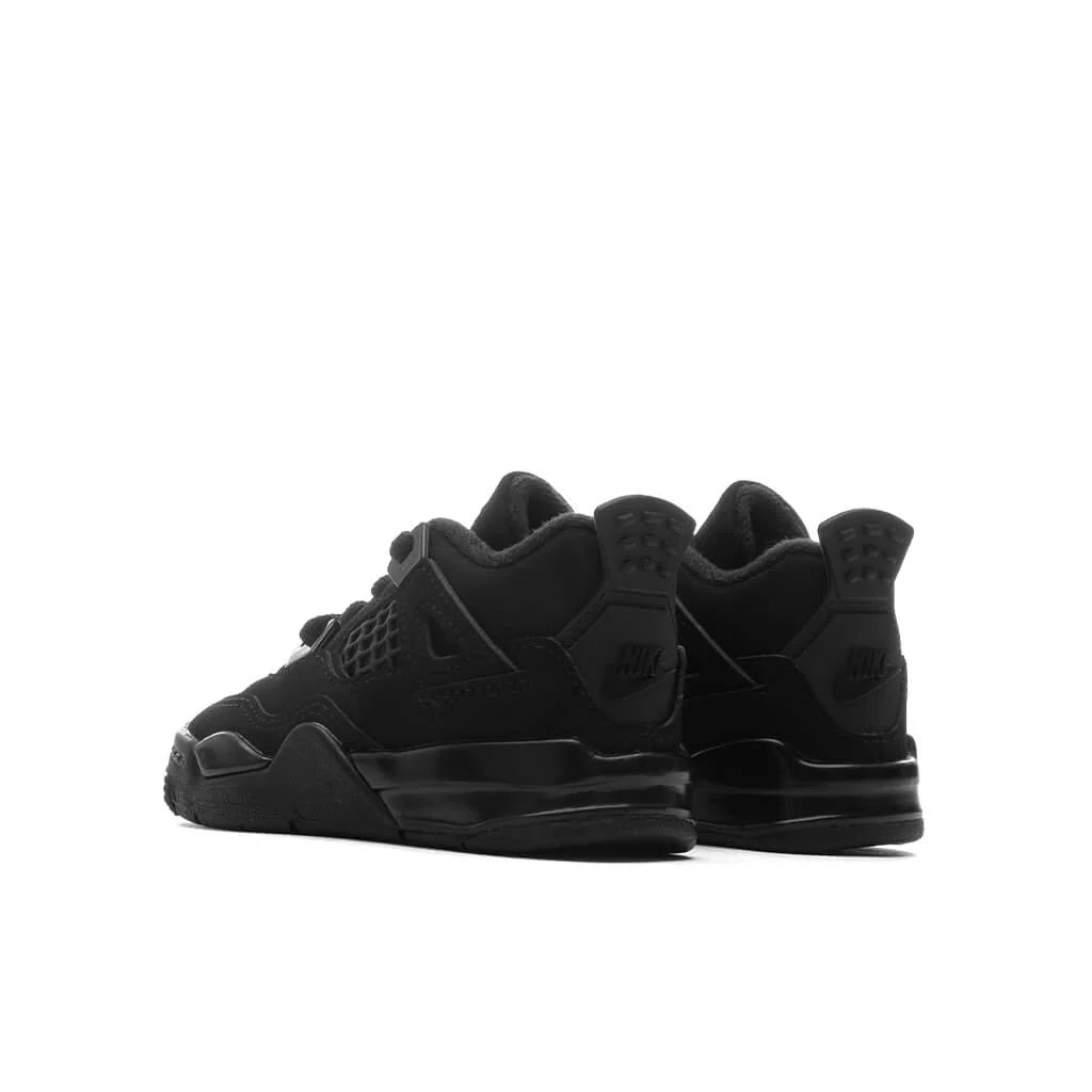 Air Jordan 4 Retro Black Cat TD Black Light Graphite