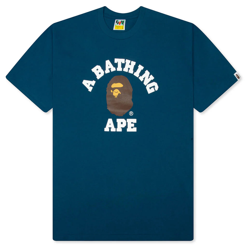College Tee Navy