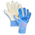 PUMA Future Pro X Kidsuper Hybrid Goalkeeper Gloves Blue White