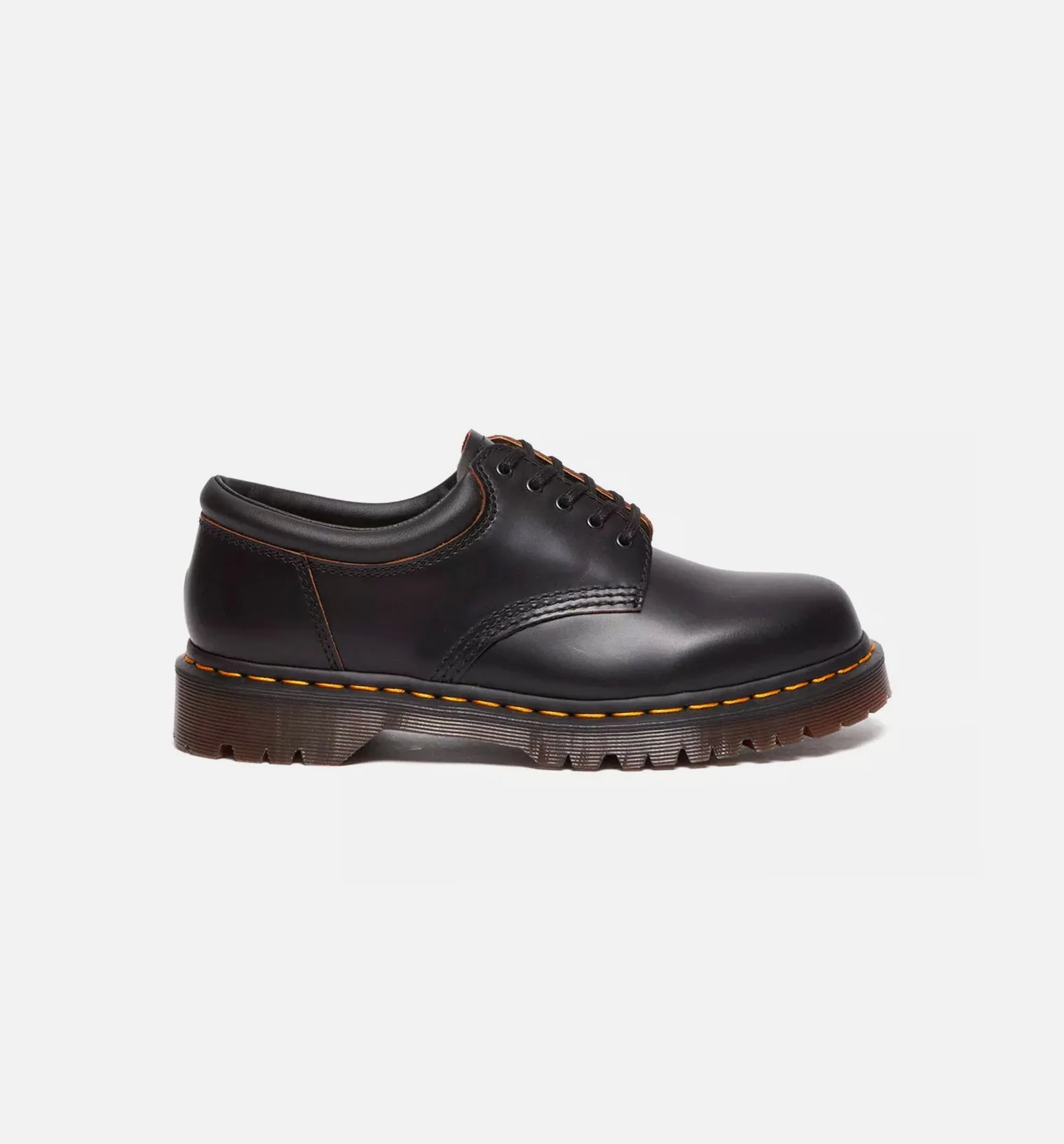 8053 Vintage Smooth Leather Oxford Mens Lifestyle Shoe Black