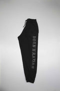 Flocked Sweatpant Mens Pants Black