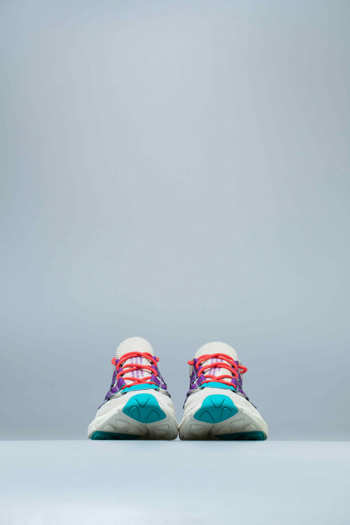 Lxcon Mens Shoe Clear Brown Active Purple Shock Red