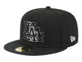 Gorra New Era Los Angeles Dodgers Negro para Hombre