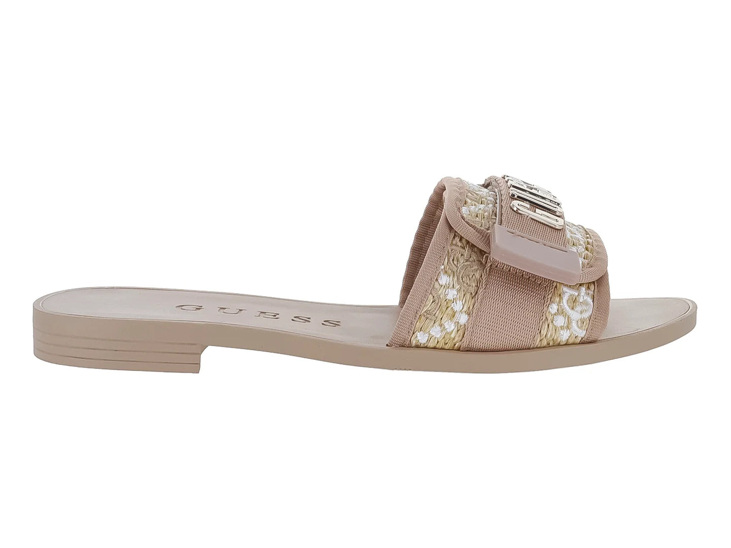 Sandalias Guess Elyze3 Color Beige para Mujer