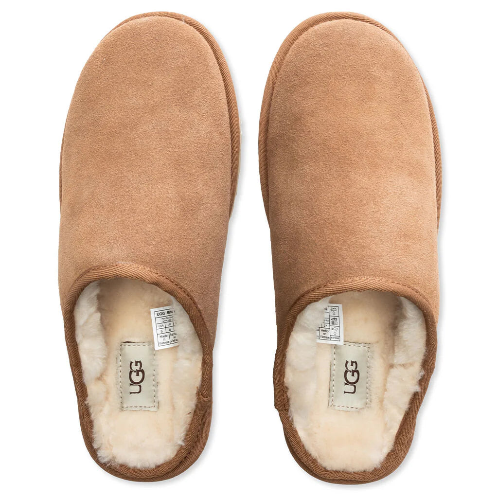 Mens Classic Slip On Chestnut