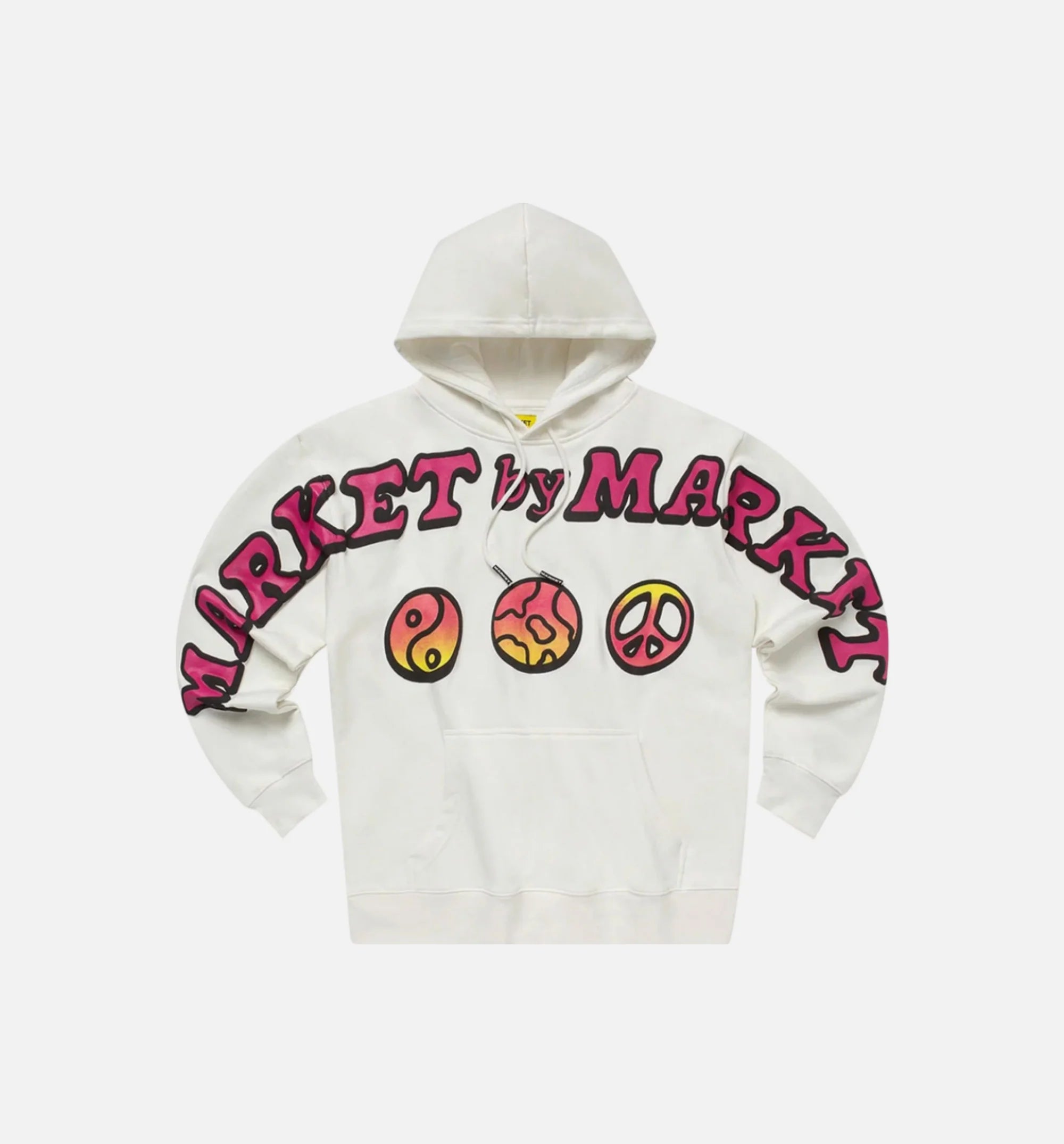 Cali Peace Hoodie Mens Hoodie Off White