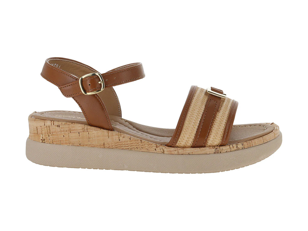 Sandalias Green Love Camel para Mujer