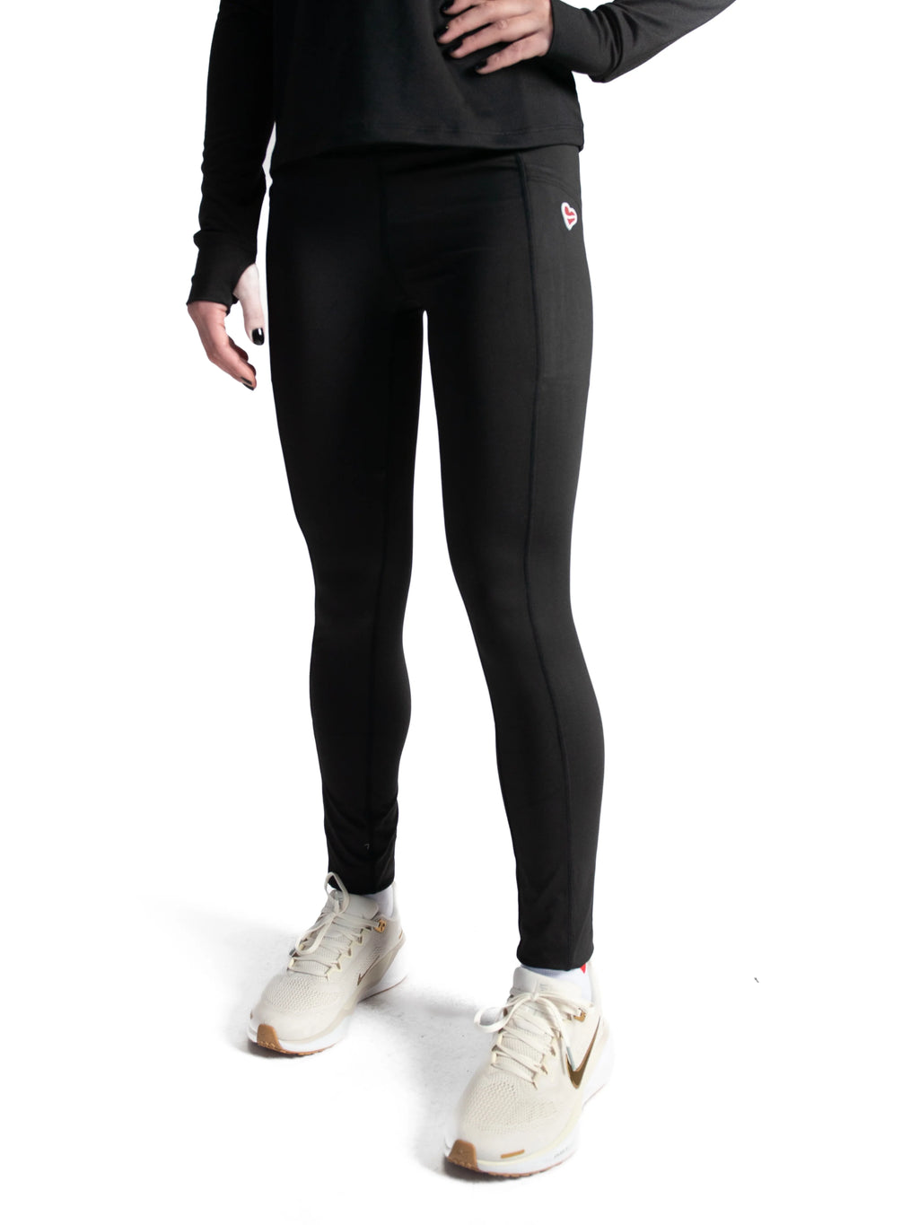 Heartbreak Womens Triple Pocket Full Length Tights