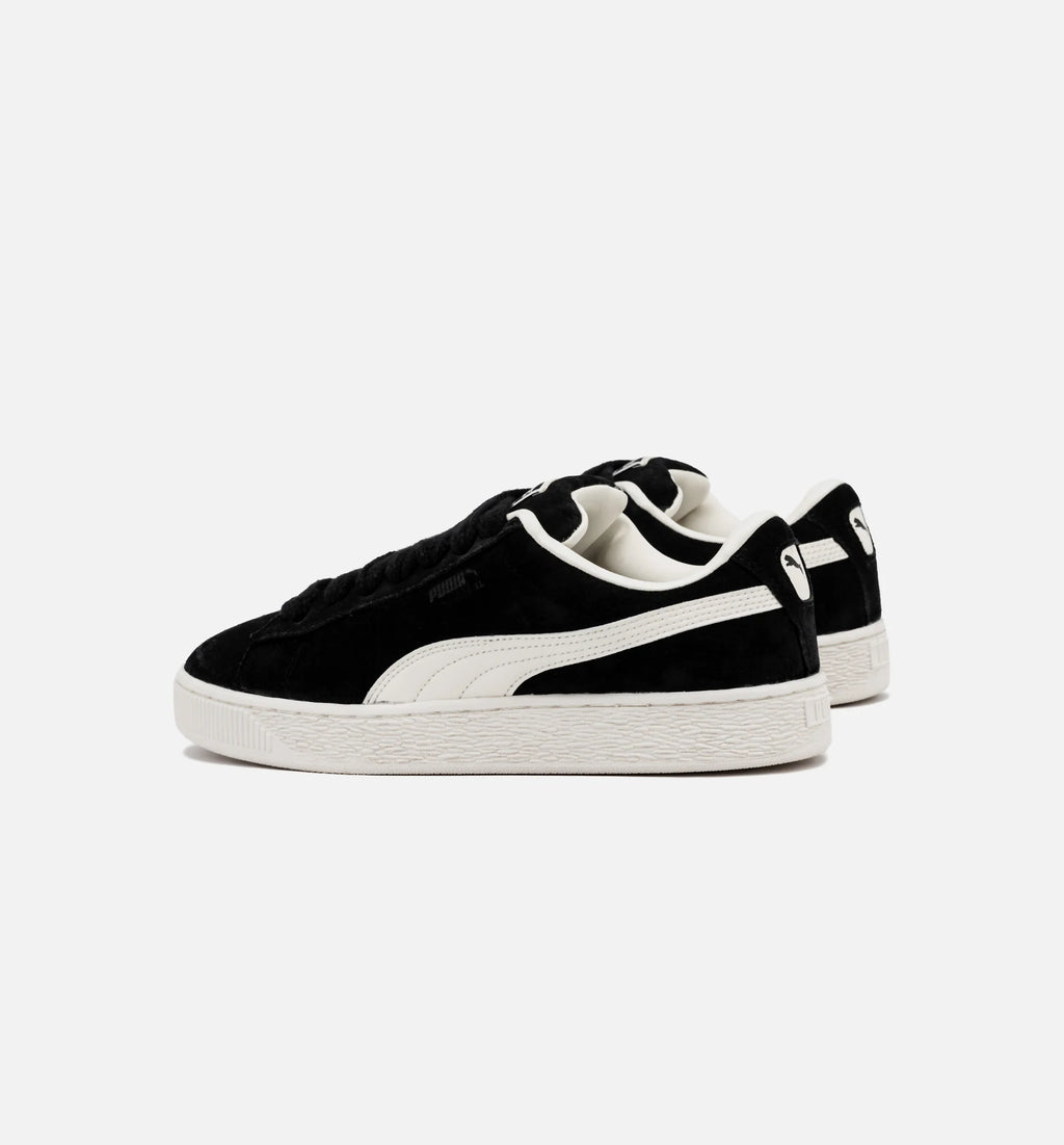 Pleasures Suede XL Mens Lifestyle Shoe Black White