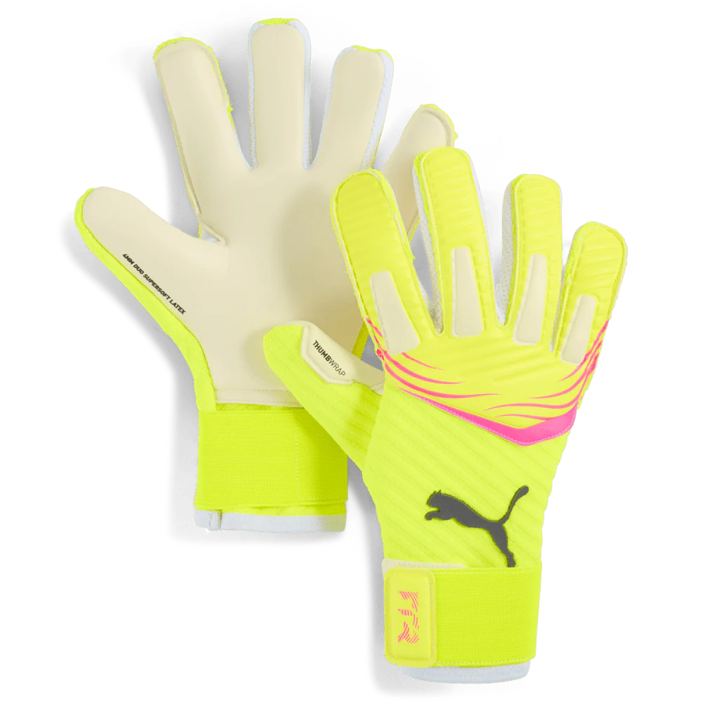 PUMA Future Pro Hybrid Goalkeeper Gloves Yellow