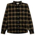 Abc Flannel Plaid Puffer Quilted Jacket Green
