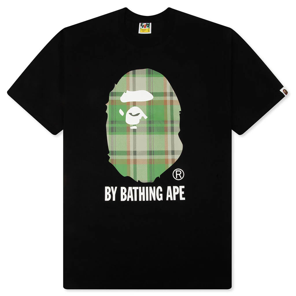 BAPE Check By Bathing Ape Tee Black Green