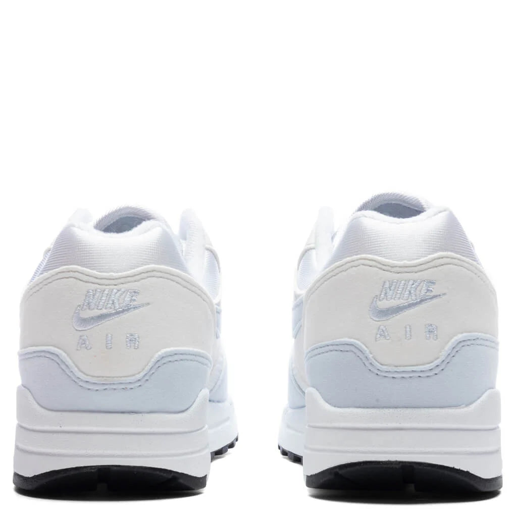 Womens Air Max 1 87 White Football Grey Platinum Tint