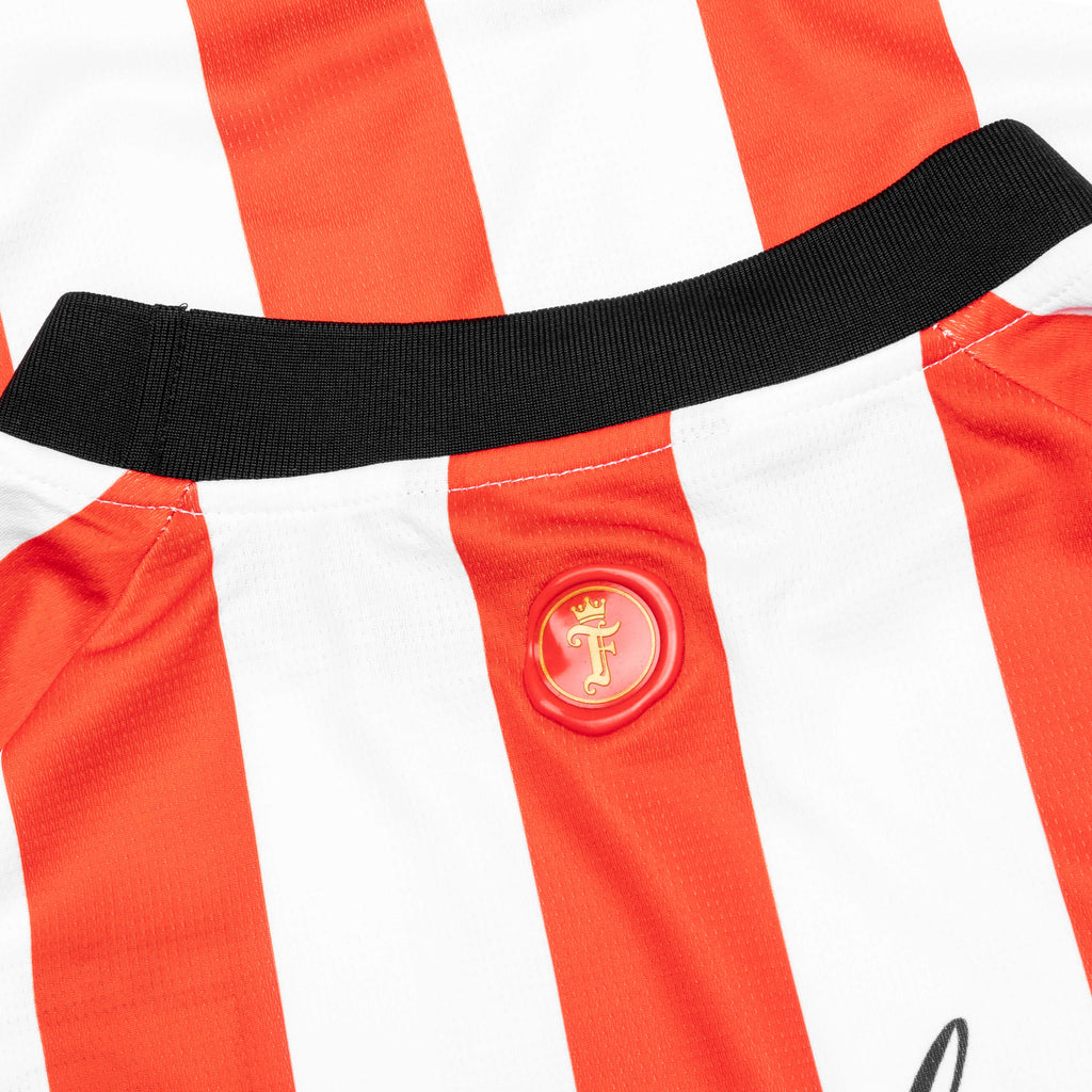 Pele Futbol Jersey Red White
