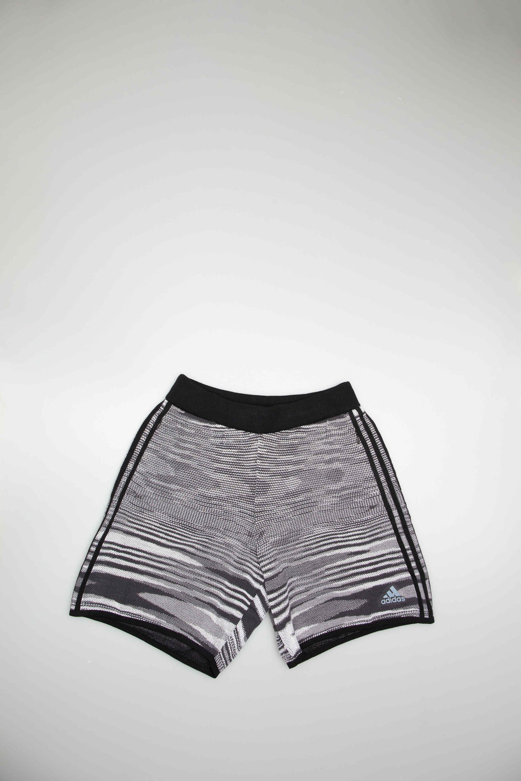 adidas X Missoni Saturday Mens Running Shorts Black White Grey