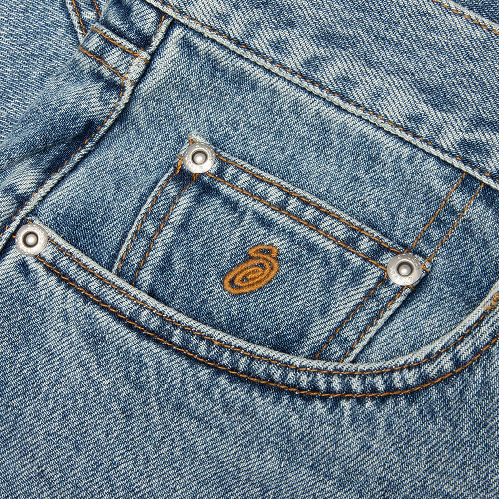Big Ol Shorts Denim Indigo Stone Wash