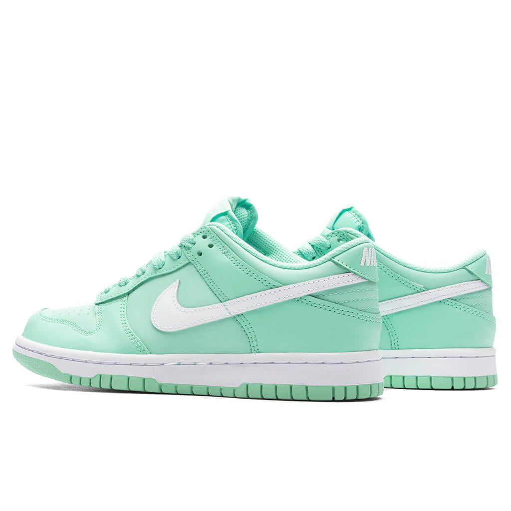 Dunk Low GS Emerald Rise White