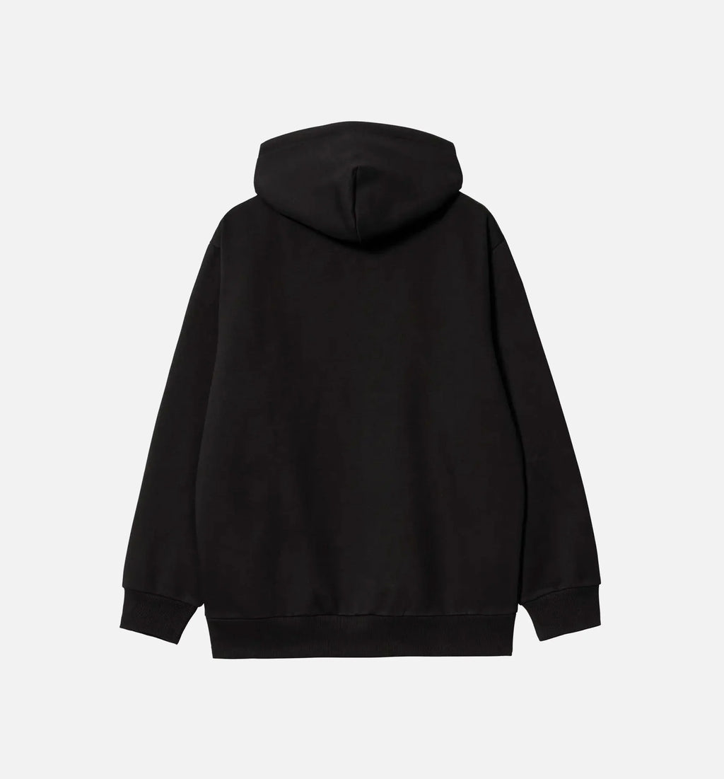 Hooded Duck Pond Mens Hoodie Black