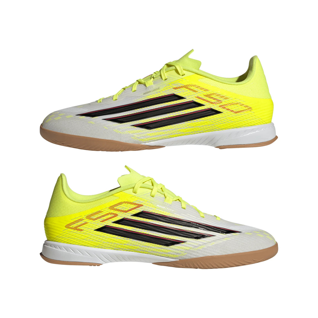 adidas F50 League IN Indoor Mens Soccer Shoes Yellow Black Red