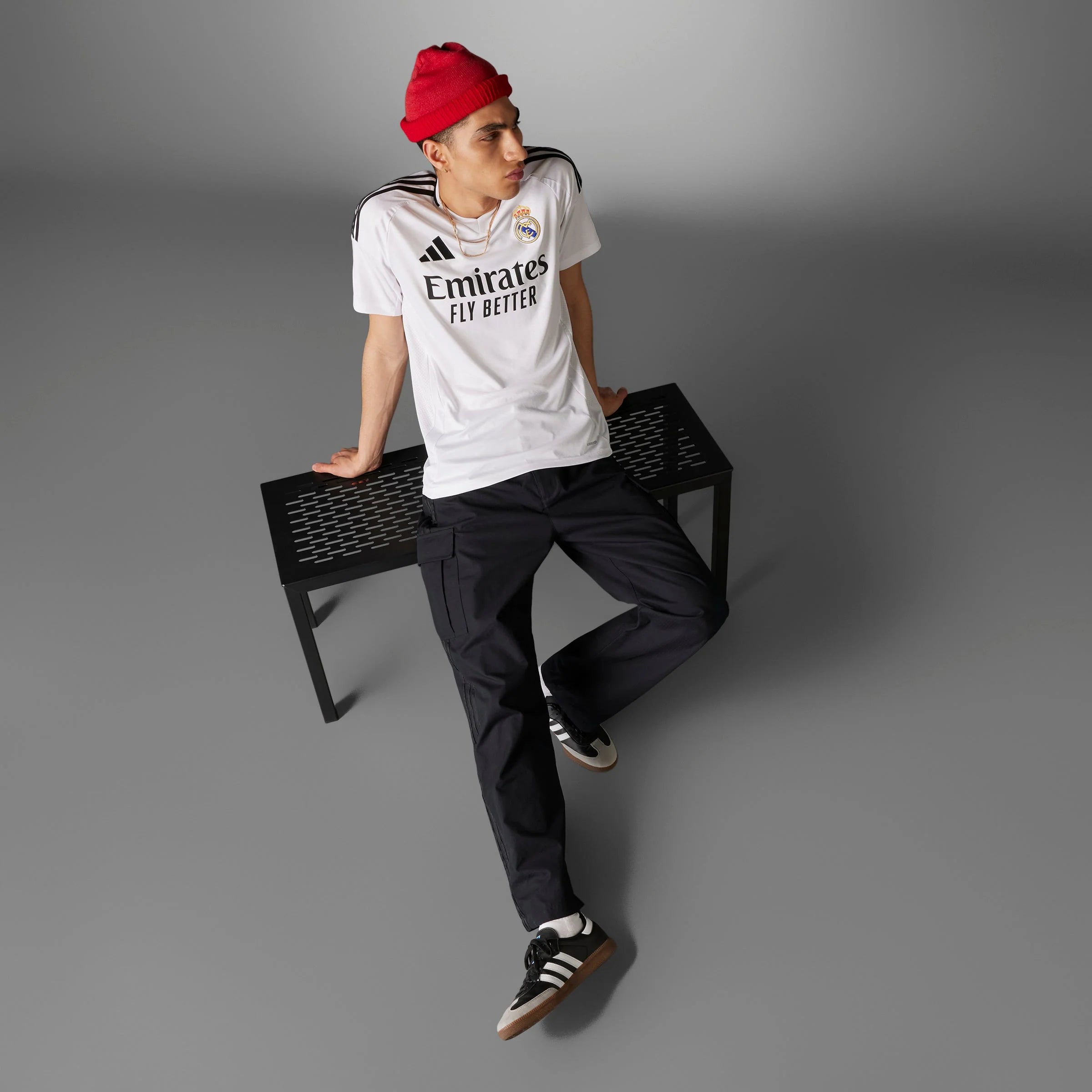 adidas Mens Real Madrid Home Jersey 24 25
