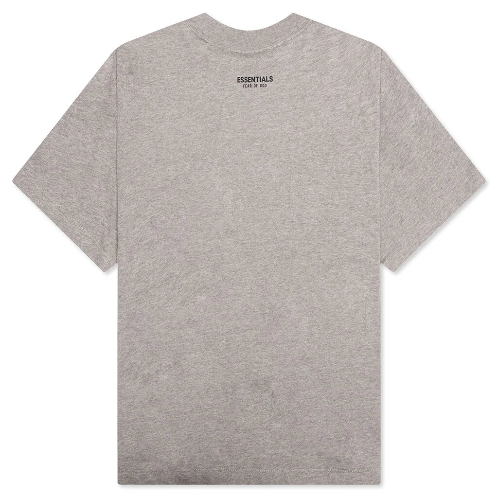 3 Pack Essential Tee Heather Gray