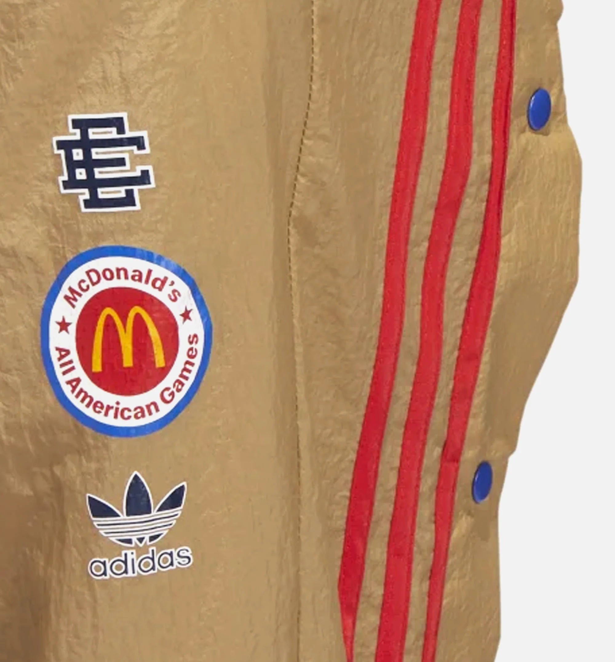 Eric Emanuel McDonalds All American Ceremony Snap Pants Mens Pant Khaki
