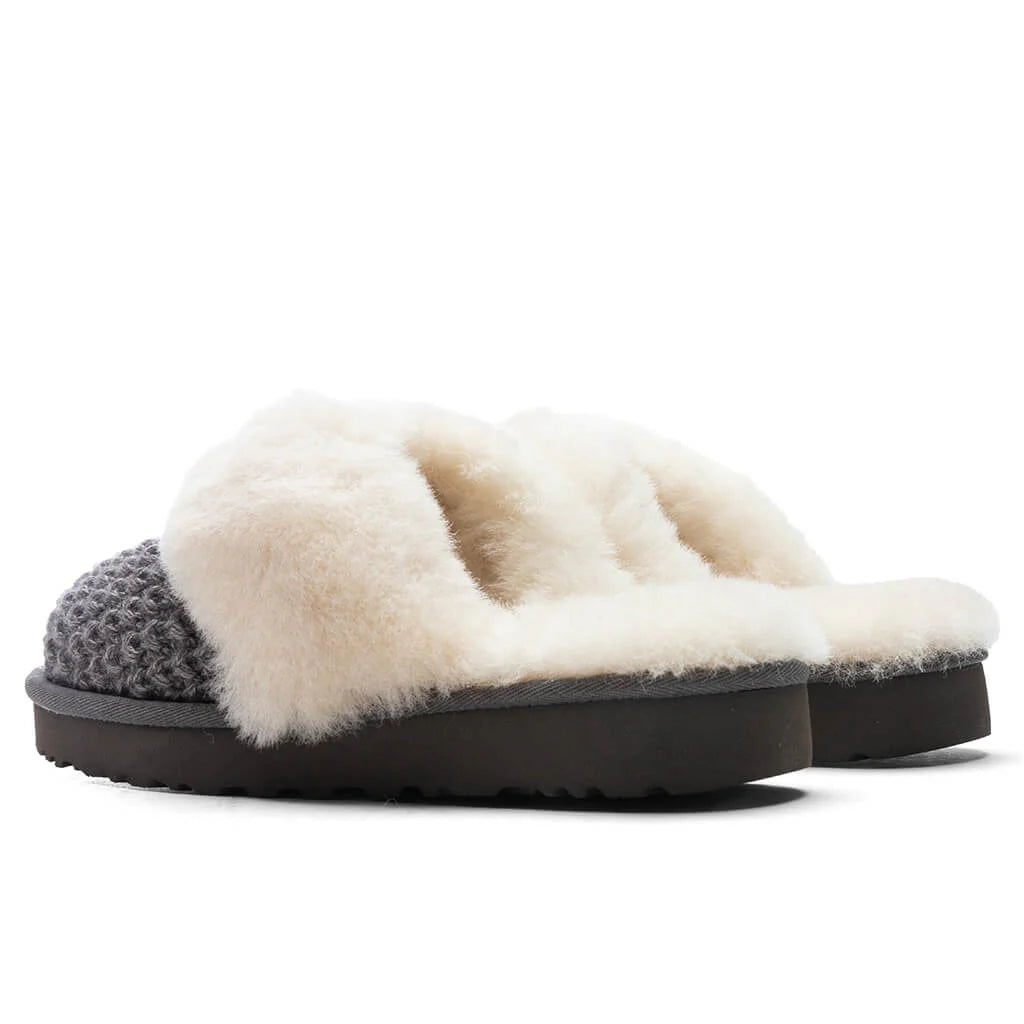 Womens Cozy Slipper Charcoal