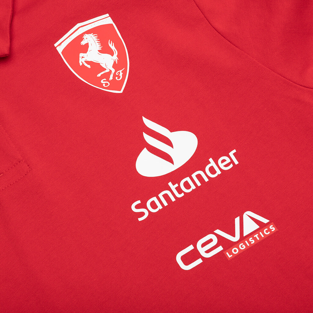 Puma x Joshua Vides for Scuderia Ferrari Replica Polo Rosso Corsa