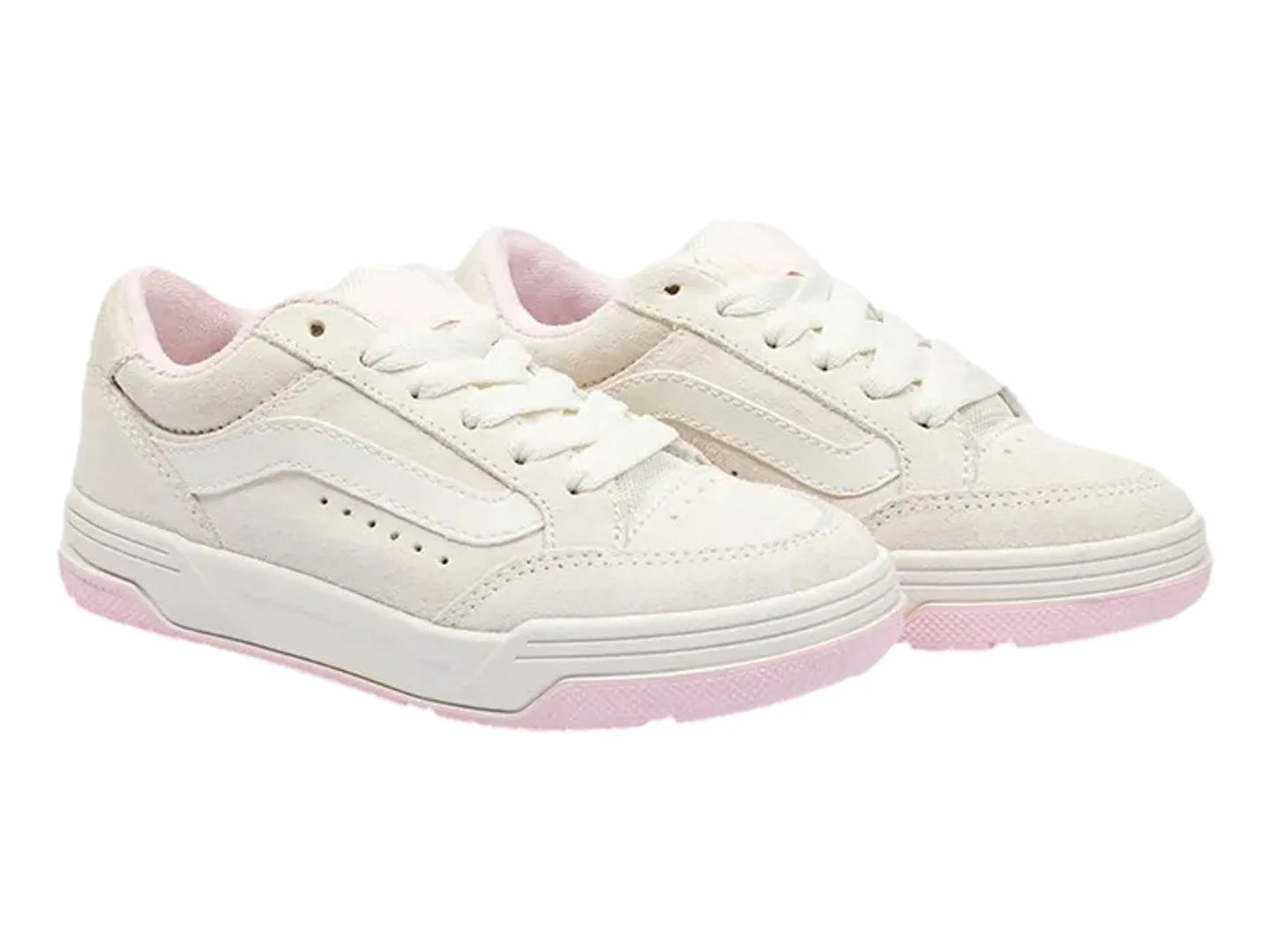 Tenis Vans Hylane Blanco y Rosa para Niña