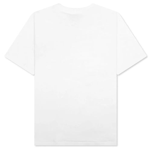 Tie Dye College Tee White Beige