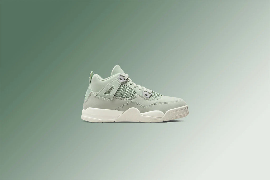 Air Jordan 4 Retro Abundance PS Seafoam Sail Metallic Silver