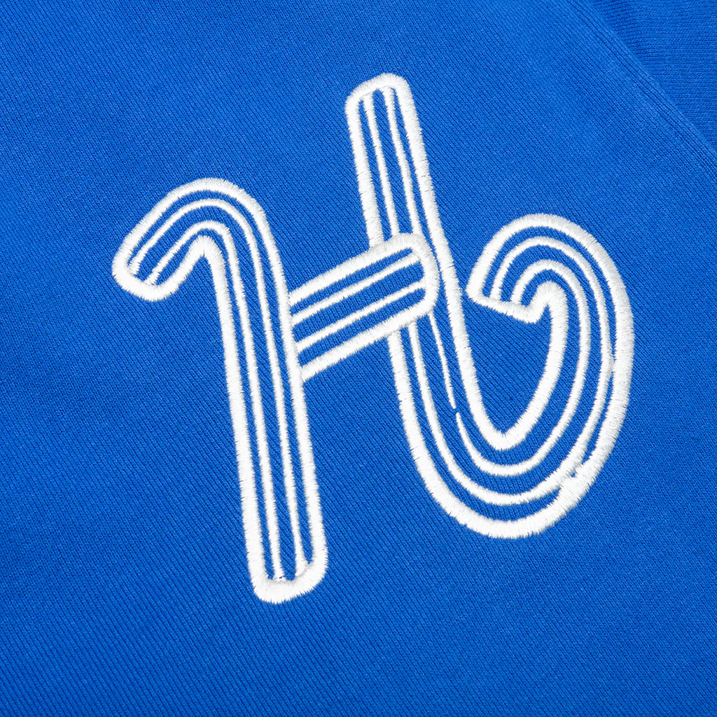 Cursive Honor Hoodie Blue