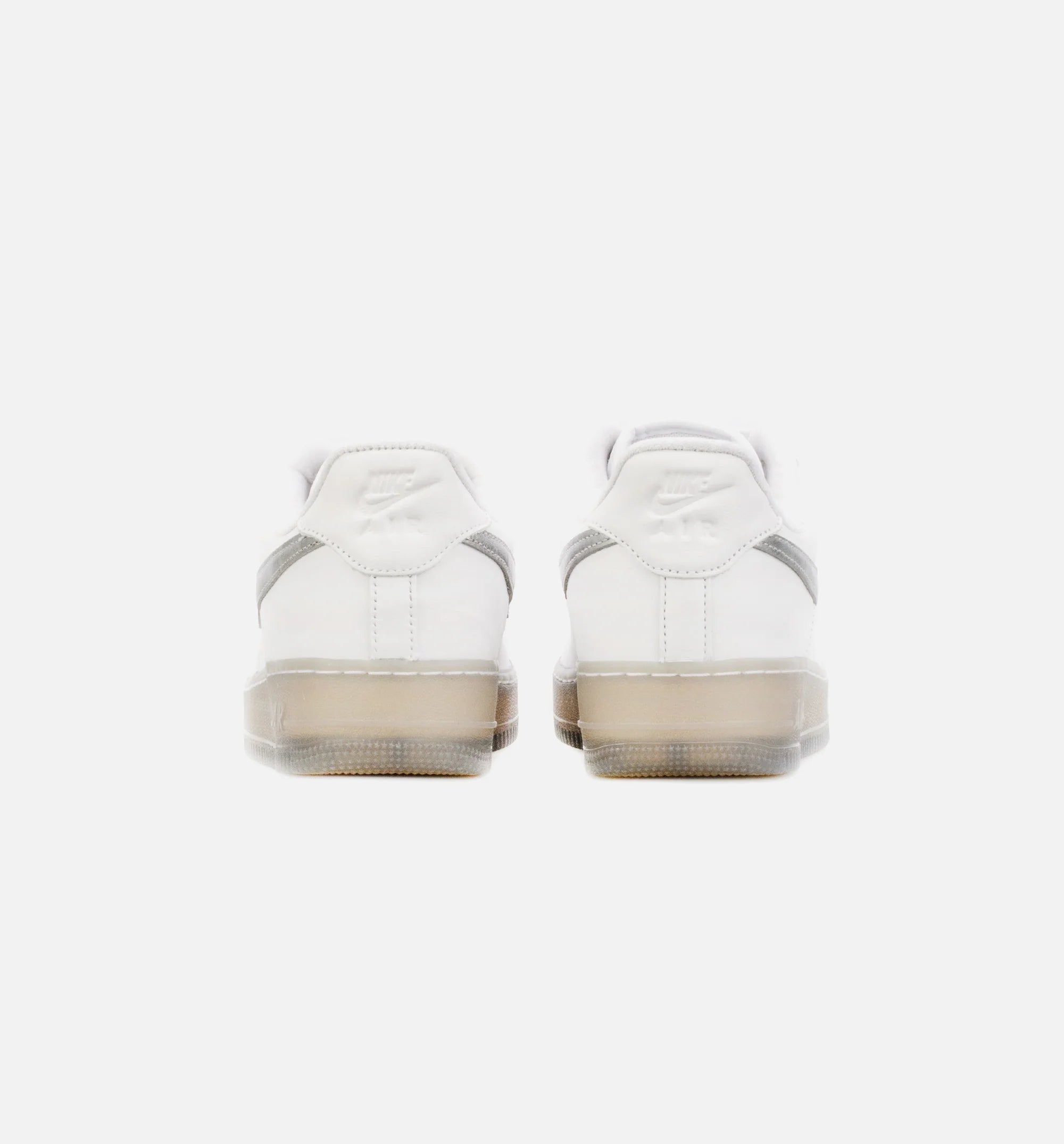 Air Force 1 Low PRM White Metallic Mens Lifestyle Shoe White Grey