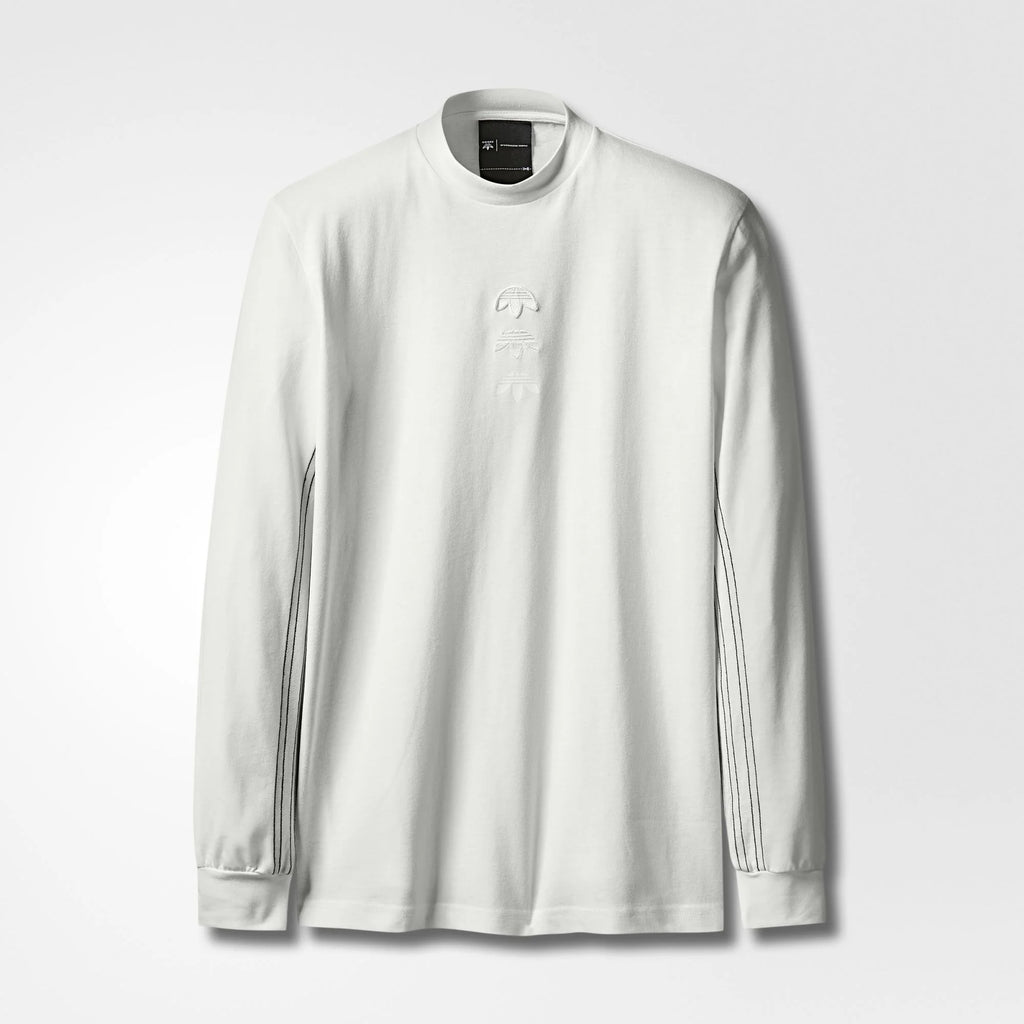 adidas X Alexander Wang AW Logo Long Sleeve Tee Mens White