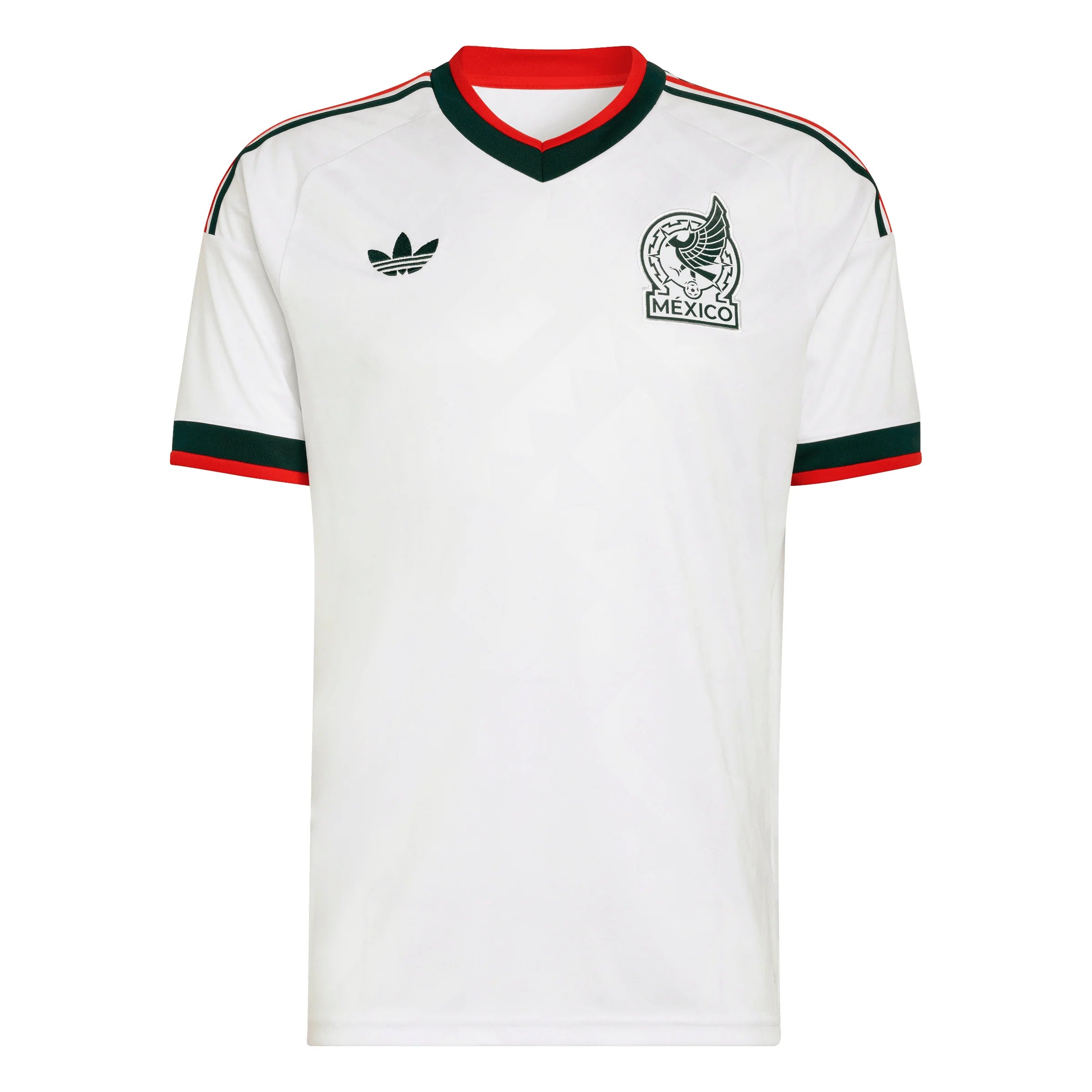 adidas Mexico Away Mens Soccer Jersey 2026 White