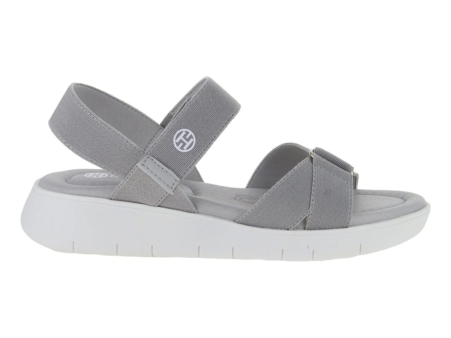 Sandalias de Plataforma Hispana Color Gris para Mujer