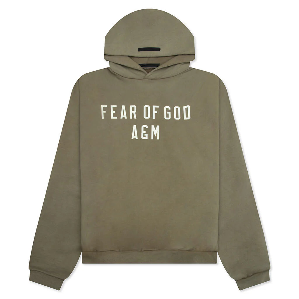 Heavy Fleece Hoodie Military