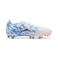 PUMA Ultra 6 Match KidSuper X CP FG AG Firm Ground Artificial Ground Mens Soccer Cleats White Pink Blue