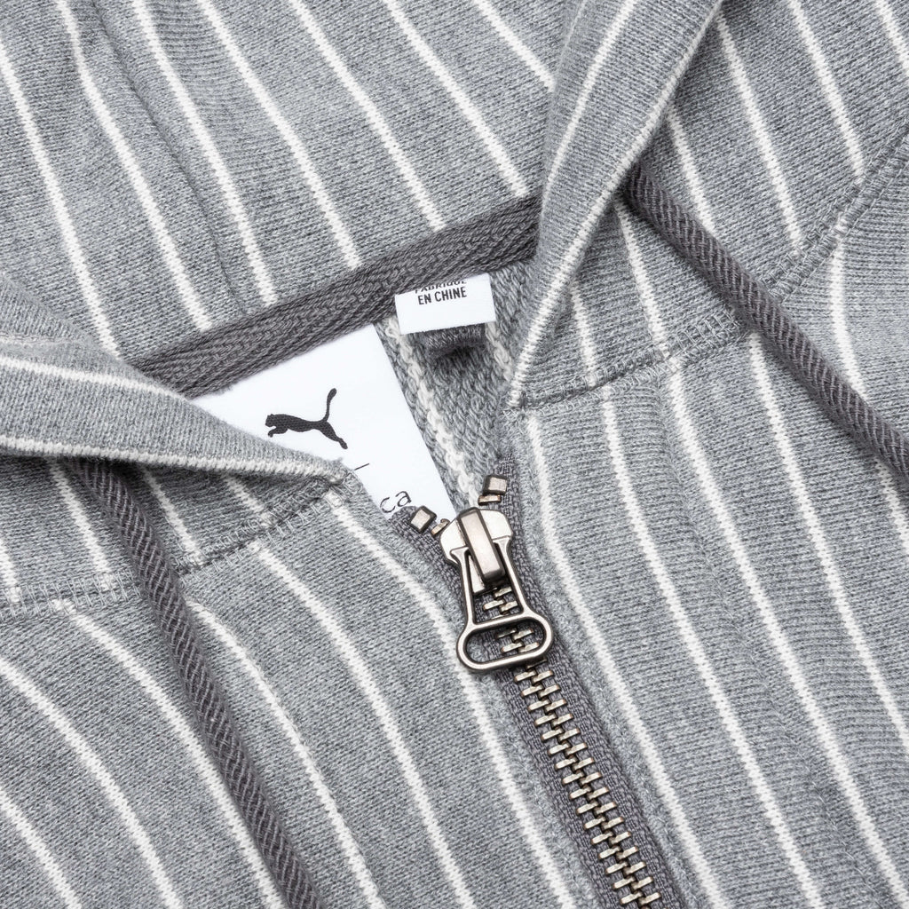 Puma x Nanamica Striped Hoodie Grey