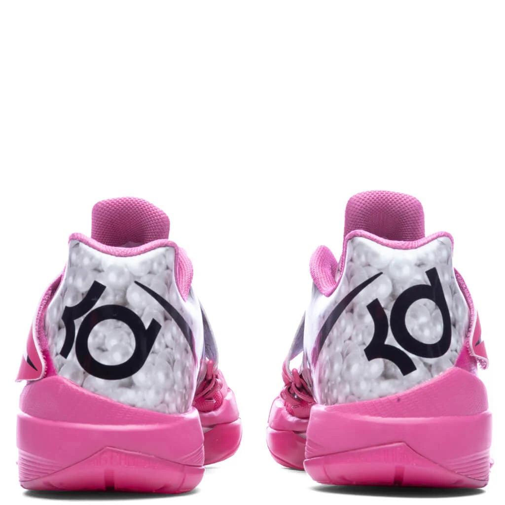 KD Zoom IV Aunt Pearl Pinkfire II Black Metallic Silver